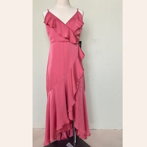 Express Coral Flowy Summer Dress – Size M